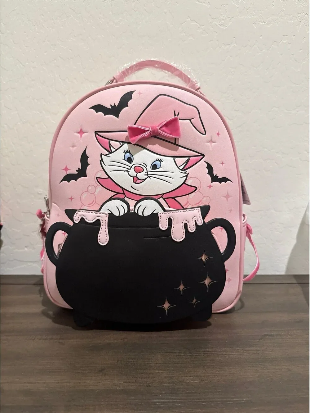 Disney The Aristocats Marie Witch Light-Up Mini Backpack NWT